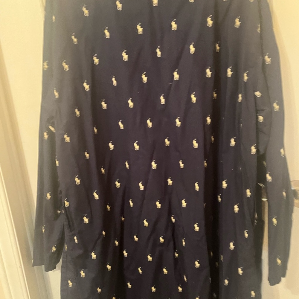 Polo Ralph Lauren Cotton Robe - Picture 4 of 6